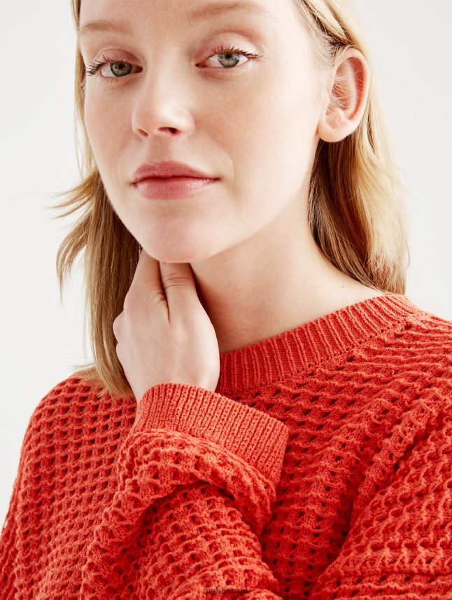 נשים חריסה Aigle מגשר סריג דקורטיבי עם שרוולים ארוכים בגדים 8V6ZVZ529