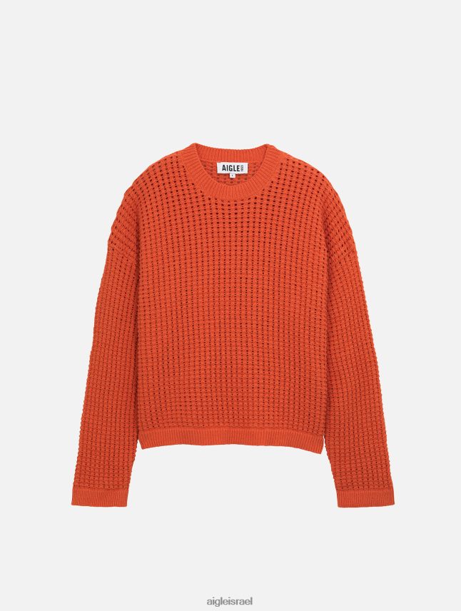 נשים חריסה Aigle מגשר סריג דקורטיבי עם שרוולים ארוכים בגדים 8V6ZVZ529