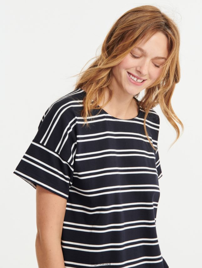 נשים אימפריה סט Aigle חולצת טריקו של מלחים תוצרת צרפת בגדים 8V6ZVZ530