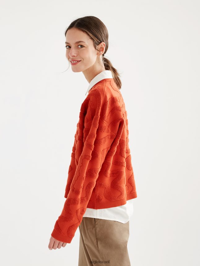 נשים גוג'י Aigle מגשר עם צווארון צווארון עם ג'קארד מעוקם בגדים 8V6ZVZ532