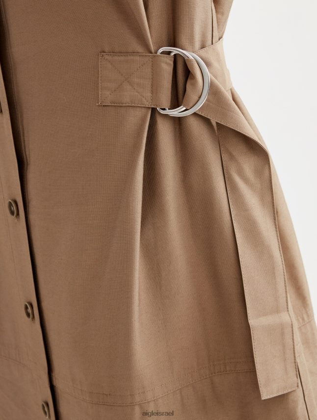 נשים קָפּוּצִ'ינוֹ Aigle שמלת מידי מכופתרת מצוידת בגדים 8V6ZVZ535