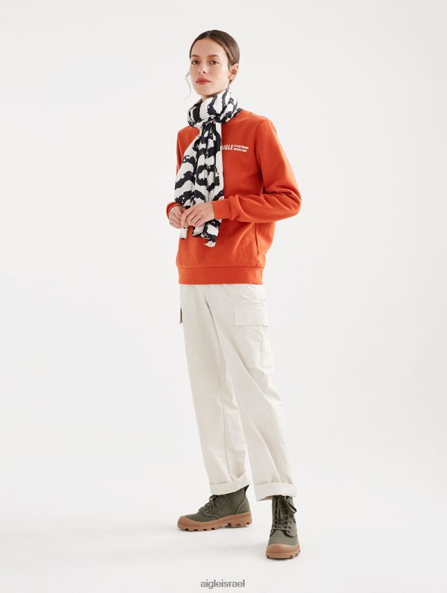 נשים גוג'י Aigle סווטשירט צווארון מוברש עם הדפס חזה בגדים 8V6ZVZ539