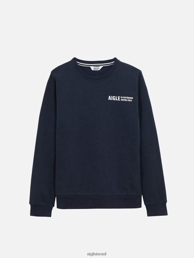 נשים אימפריה Aigle סווטשירט צווארון מוברש עם הדפס חזה בגדים 8V6ZVZ545