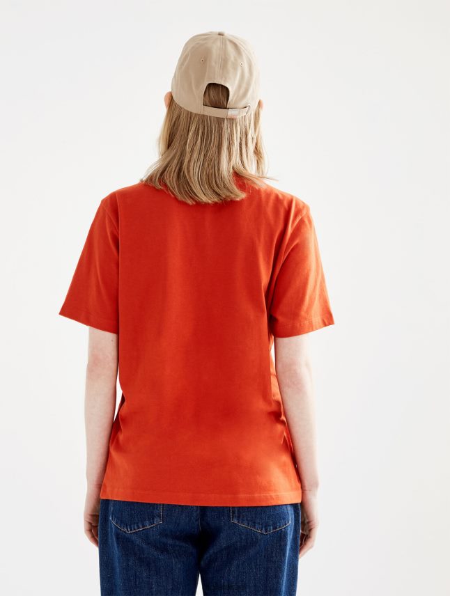 נשים גוג'י Aigle חולצת טריקו עם צווארון כותנה אורגנית בגדים 8V6ZVZ546