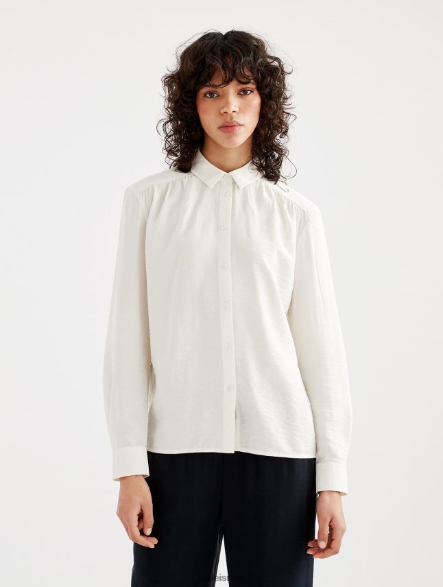 נשים לאט Aigle חולצה עם שרוולים ארוכים אסוף בכתפיים בגדים 8V6ZVZ559