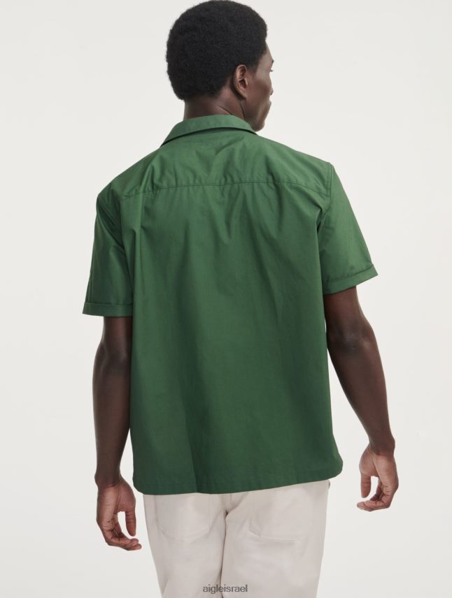 גברים בוטני Aigle חולצה צבאית עם שרוול קצר בגדים 8V6ZVZ56