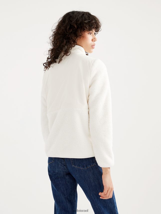 נשים לאט אני Aigle מעיל צמר נעים של שרפה עם רוכסן מלא בגדים 8V6ZVZ577