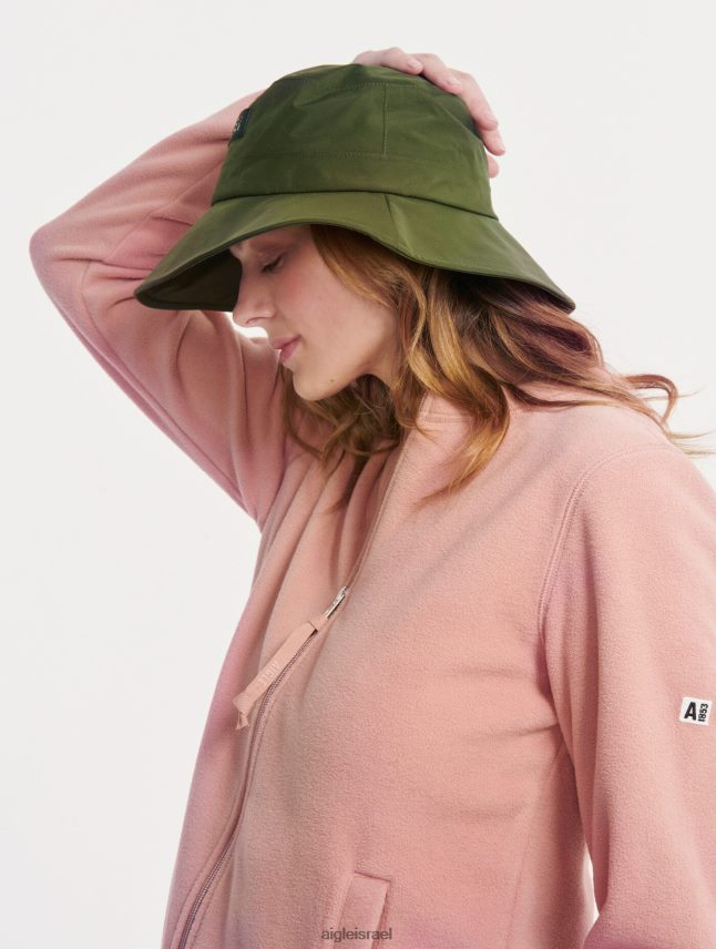 נשים ורד ערפילי Aigle צמר צוואר צוואר רוכסן בגדים 8V6ZVZ589