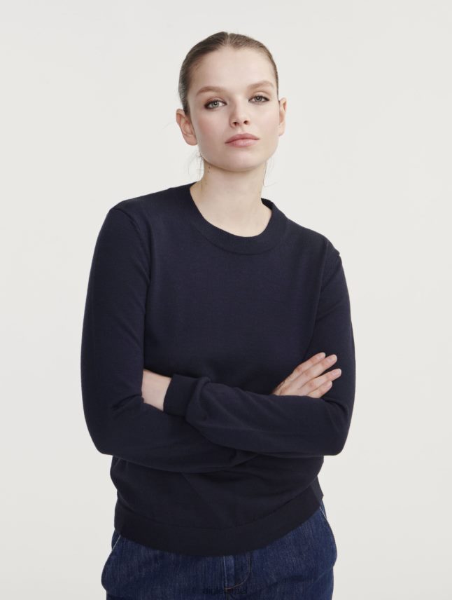 נשים אימפריה Aigle מגשר עם צווארון צמר מרינו בגדים 8V6ZVZ593