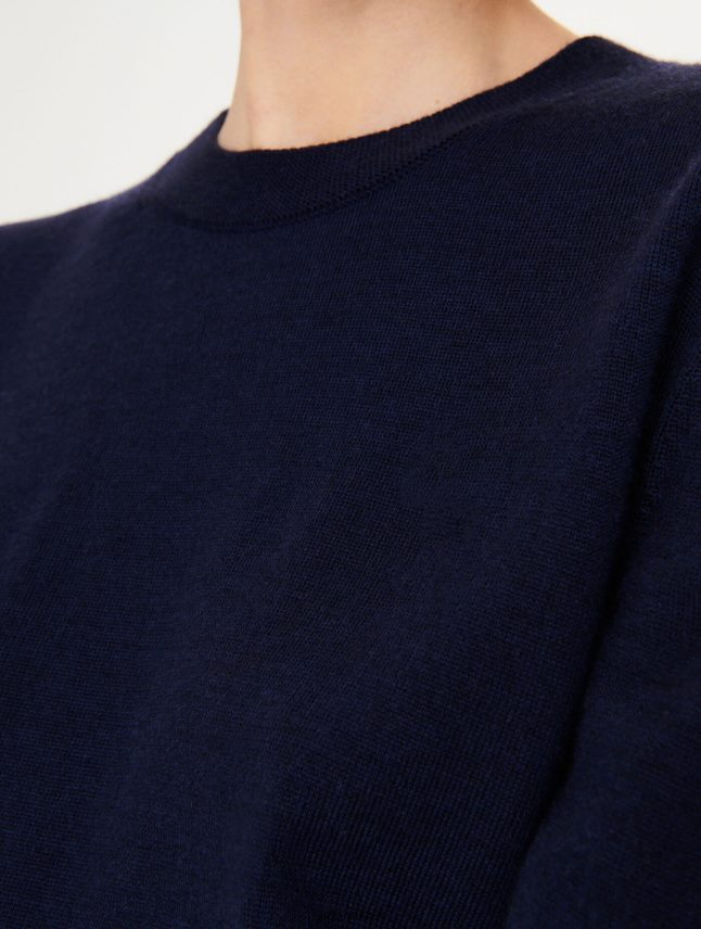 נשים אימפריה Aigle מגשר עם צווארון צמר מרינו בגדים 8V6ZVZ593