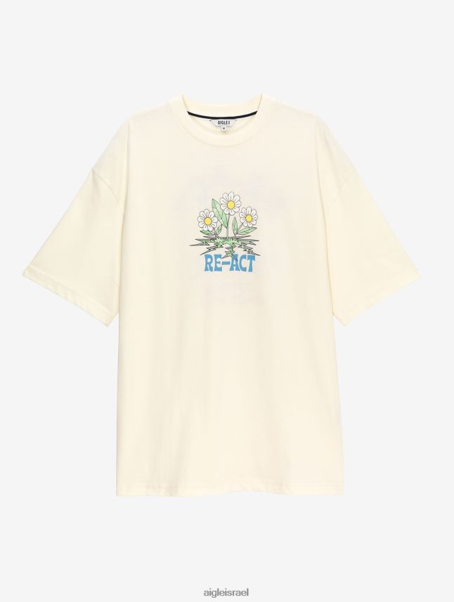 גברים לאט Aigle חולצת טריקו עם צווארון צווארון מודפס בגדים 8V6ZVZ5