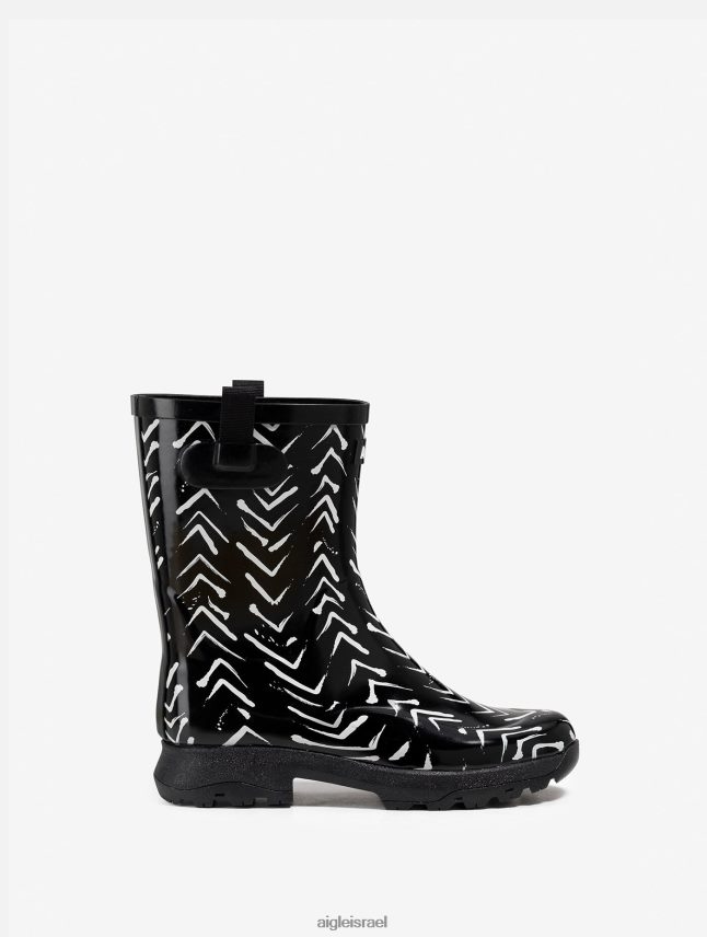 נשים שברון Aigle גרסה מודפסת של מגף הפנאי הרב-תכליתי מגפיים 8V6ZVZ609