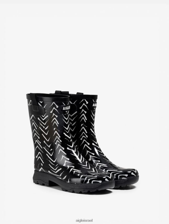 נשים שברון Aigle גרסה מודפסת של מגף הפנאי הרב-תכליתי מגפיים 8V6ZVZ609