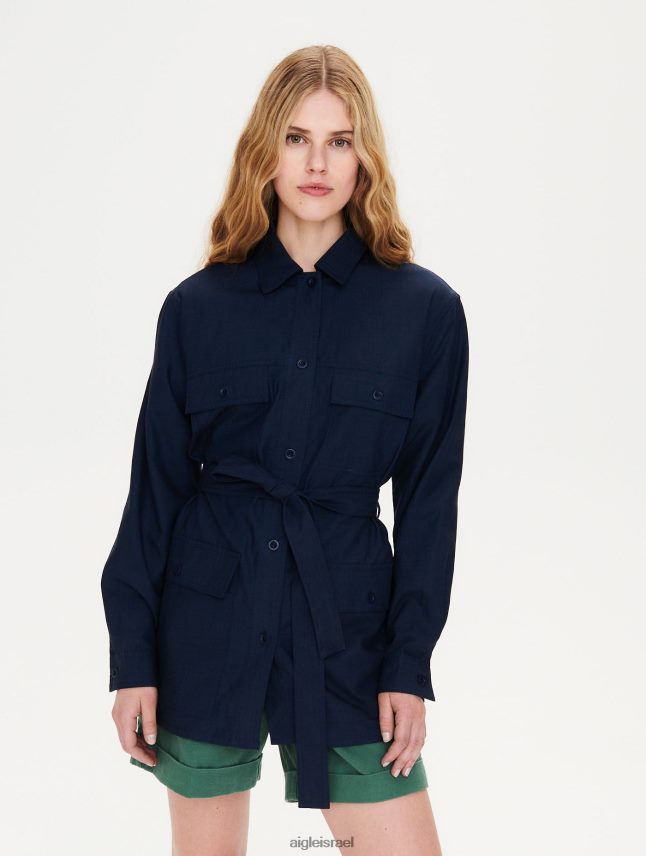 נשים אימפריה Aigle חולצת כותנה וטנסל בגדים 8V6ZVZ615