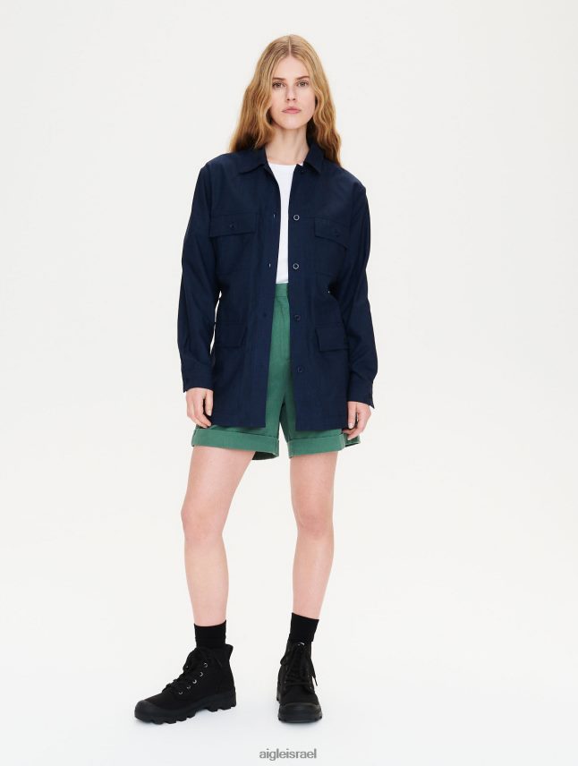 נשים אימפריה Aigle חולצת כותנה וטנסל בגדים 8V6ZVZ615