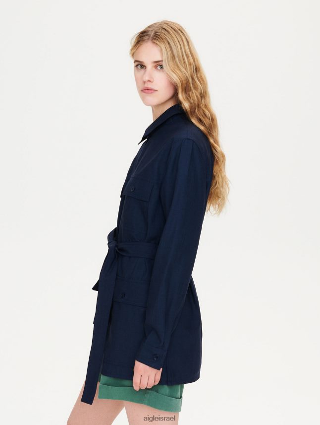 נשים אימפריה Aigle חולצת כותנה וטנסל בגדים 8V6ZVZ615