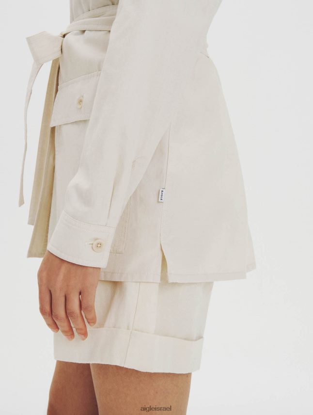 נשים ביסק Aigle חולצת כותנה וטנסל בגדים 8V6ZVZ616