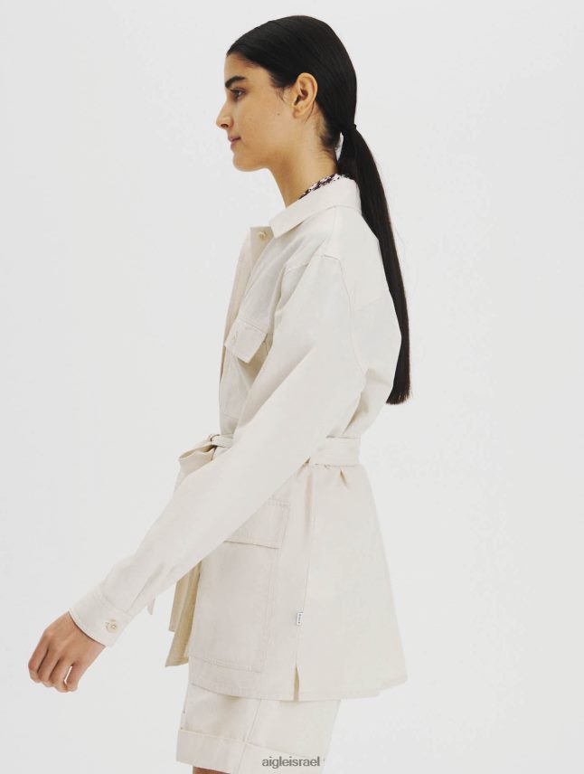 נשים ביסק Aigle חולצת כותנה וטנסל בגדים 8V6ZVZ616