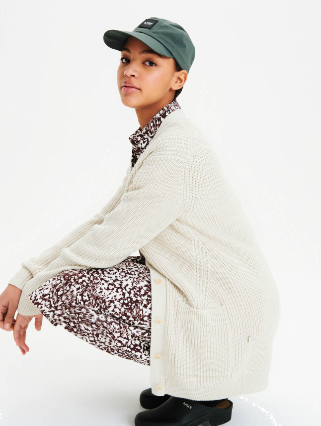 נשים ביסק Aigle קרדיגן כותנה אורגנית בגדים 8V6ZVZ622