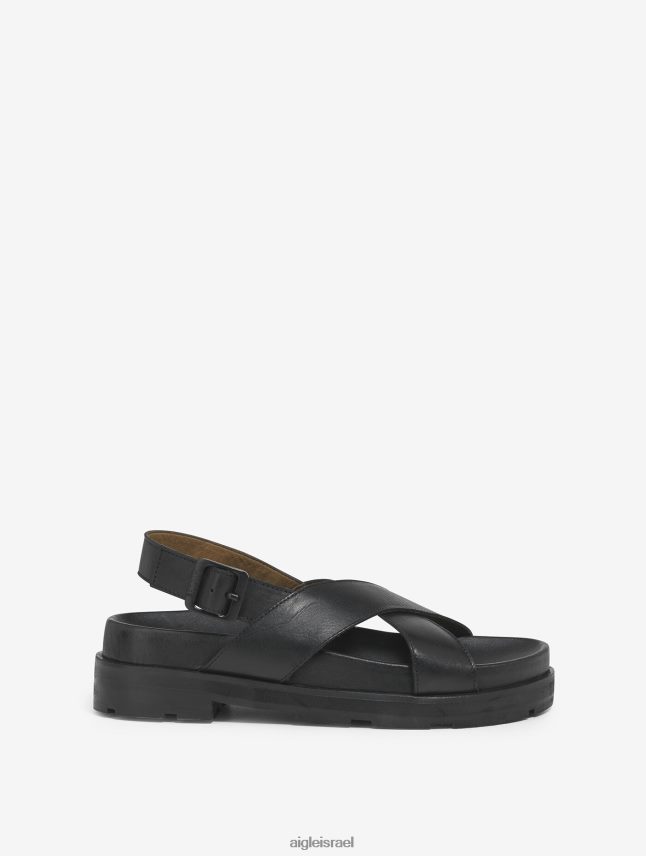 נשים נואר Aigle סנדל עור אלגנטי נעליים 8V6ZVZ623