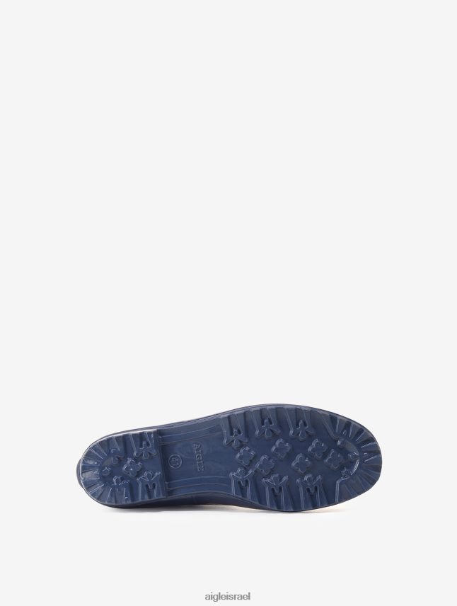 נשים מונוגרמה Aigle מגף גשם מודפס קרסול מגפיים 8V6ZVZ629