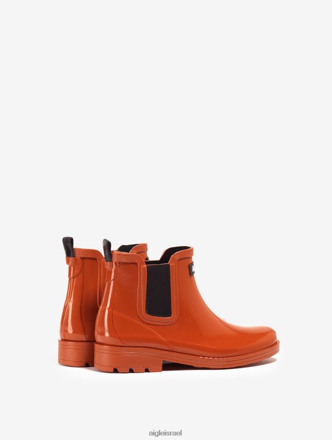 נשים גוג'י Aigle מגף גשם בקרסול בהשראת סוסים מגפיים 8V6ZVZ637