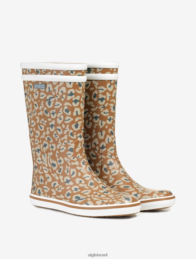 נשים נָמֵר Aigle מגפיים איקוניים על חוף הים מגפיים 8V6ZVZ649