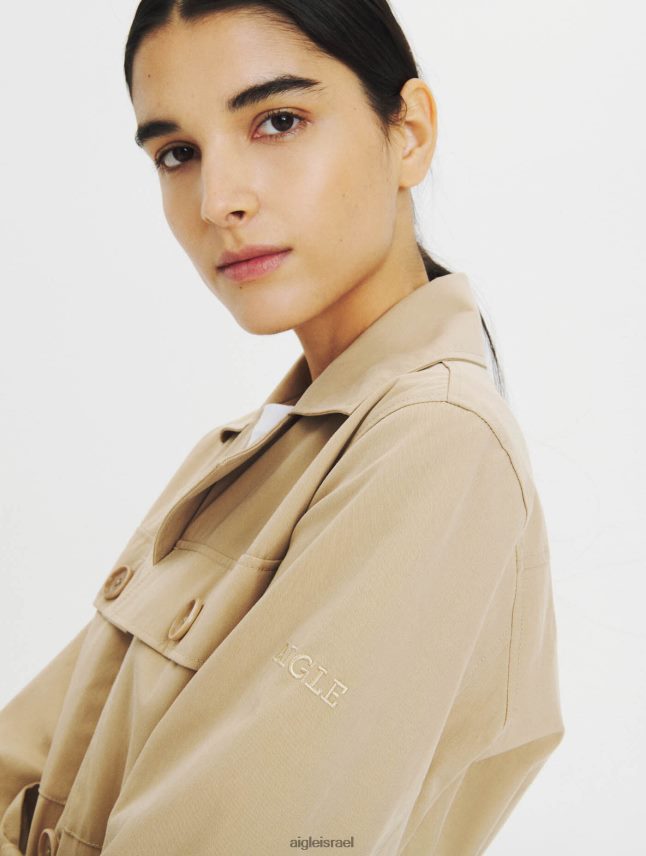 נשים אוסייר Aigle מעיל טרנץ' דוחה מים בגדים 8V6ZVZ673
