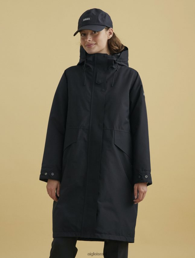 נשים נואר Aigle פארקה חם מאוד גור-טקס בגדים 8V6ZVZ675