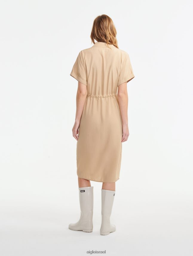 נשים אוסייר Aigle שמלת חולצה עם שרוולים קצרים בגדים 8V6ZVZ687