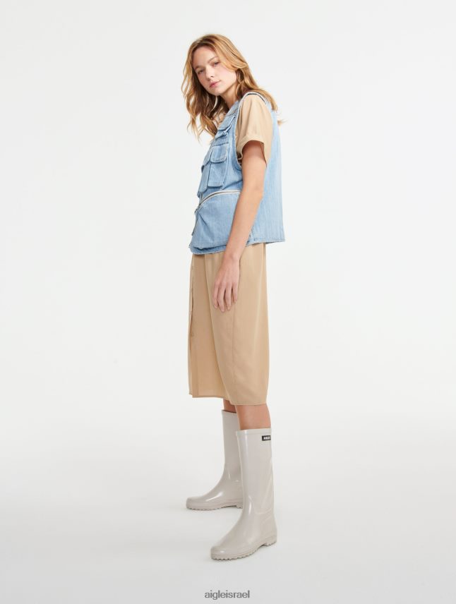 נשים אוסייר Aigle שמלת חולצה עם שרוולים קצרים בגדים 8V6ZVZ687