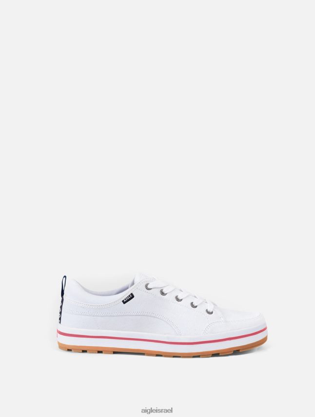נשים לבן Aigle מאמני קנבס קלים נעליים 8V6ZVZ712