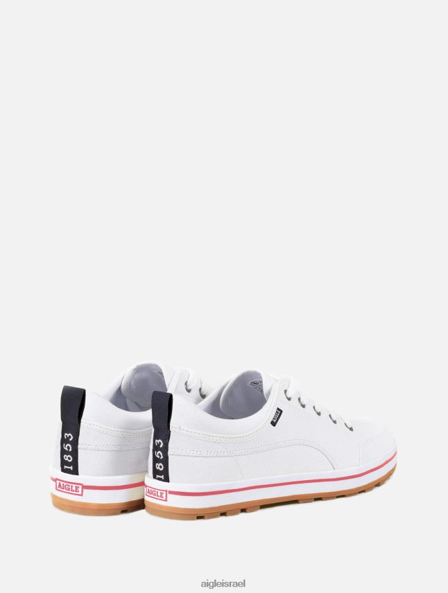 נשים לבן Aigle מאמני קנבס קלים נעליים 8V6ZVZ712
