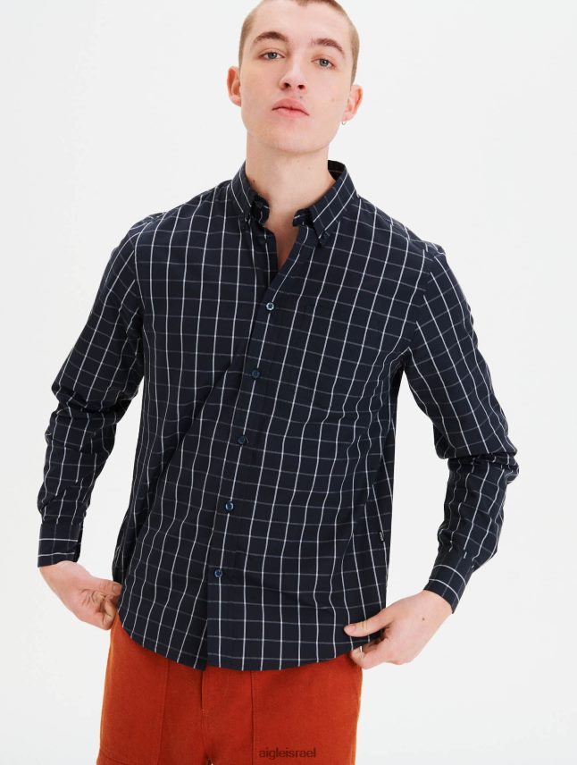 גברים אימפריה צ' Aigle חולצה משובצת בגדים 8V6ZVZ77