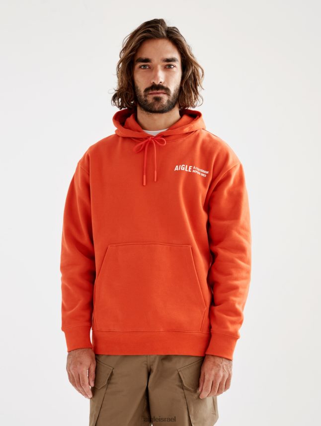 גברים חריסה Aigle סווטשירט עם קפוצ'ון מודפס בגדים 8V6ZVZ84