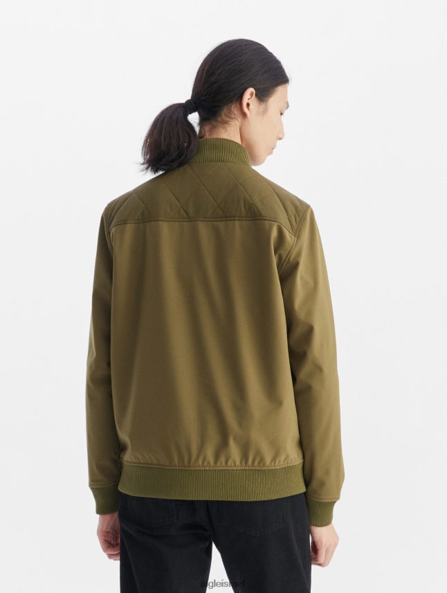 גברים קאקי Aigle ז'קט מחומרים מעורבים בגדים 8V6ZVZ93