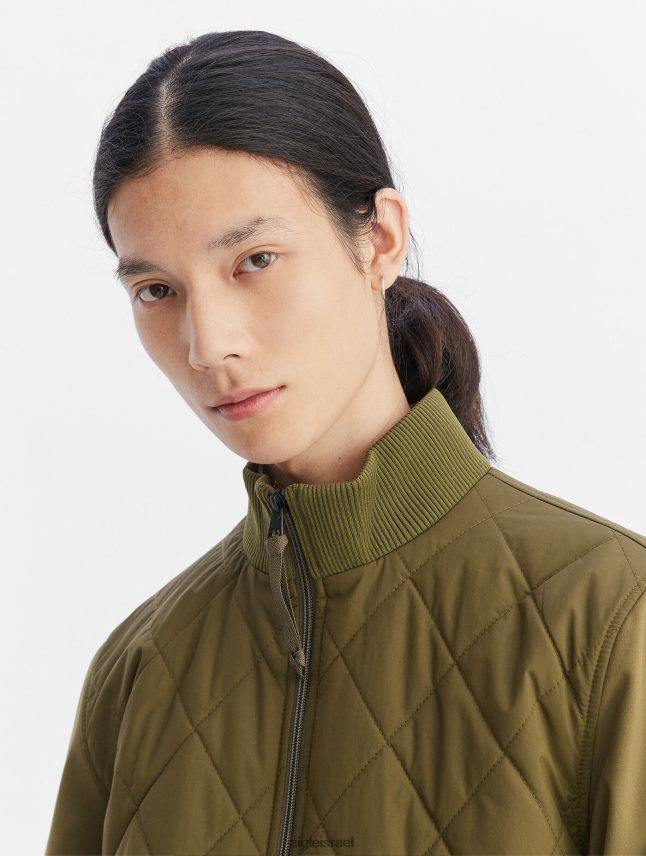 גברים קאקי Aigle ז'קט מחומרים מעורבים בגדים 8V6ZVZ93