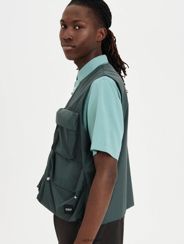 גברים עִירוֹנִי Aigle מעיל צווארון V בגדים 8V6ZVZ198