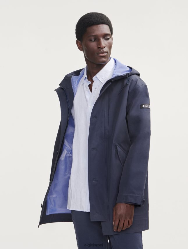 גברים אימפריה Aigle פארקה mtd עם קפוצ'ון באורך בינוני בגדים 8V6ZVZ214