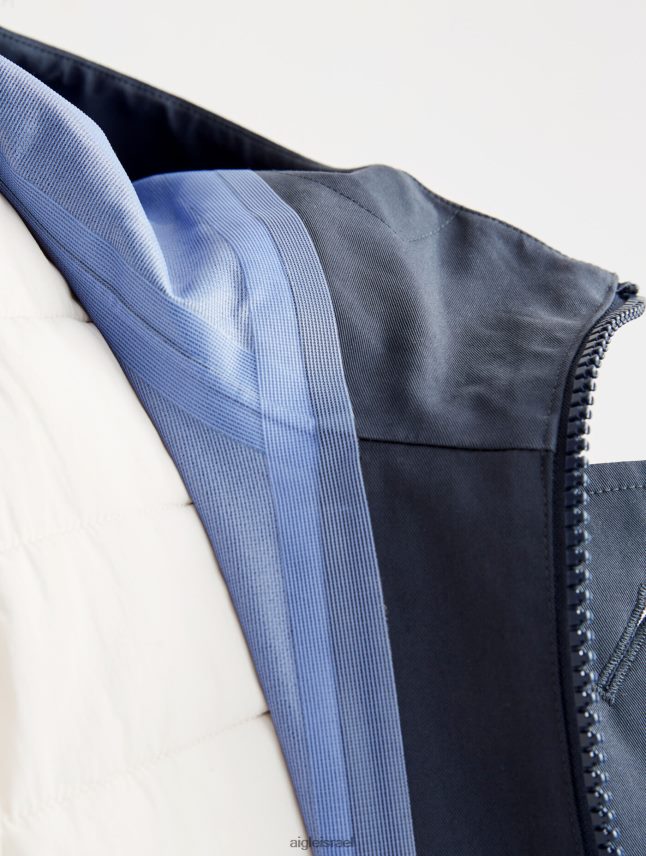 גברים אימפריה Aigle פארקה mtd עם קפוצ'ון באורך בינוני בגדים 8V6ZVZ214