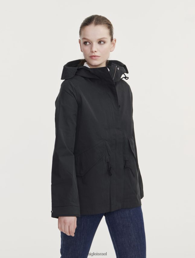 נשים נואר Aigle זנב דג עם ברדס קצר איקוני mtd בגדים 8V6ZVZ433