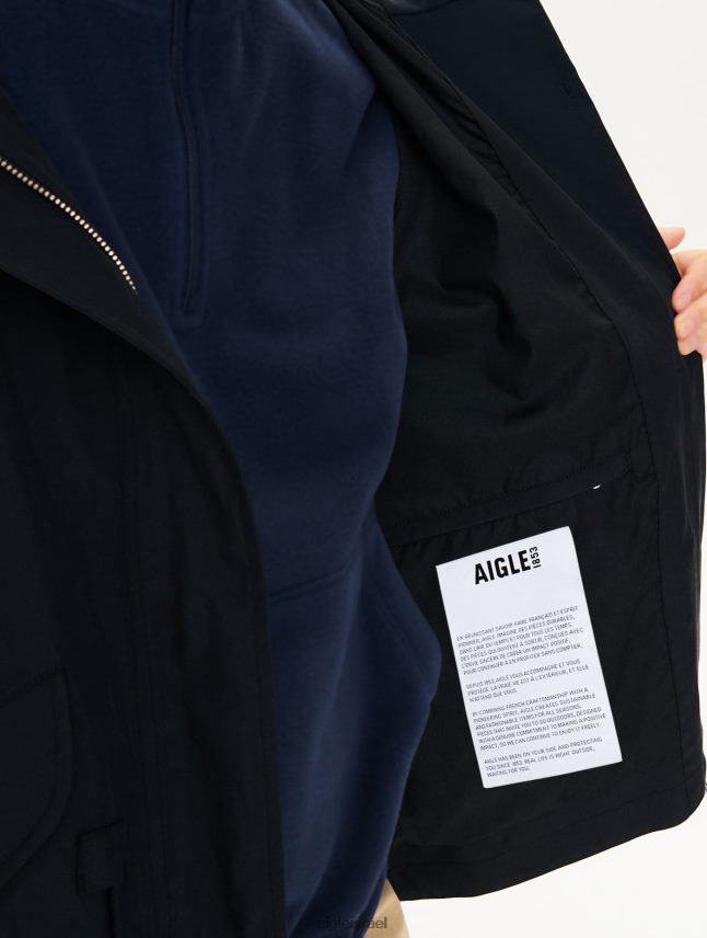 נשים נואר Aigle זנב דג עם ברדס קצר איקוני mtd בגדים 8V6ZVZ433