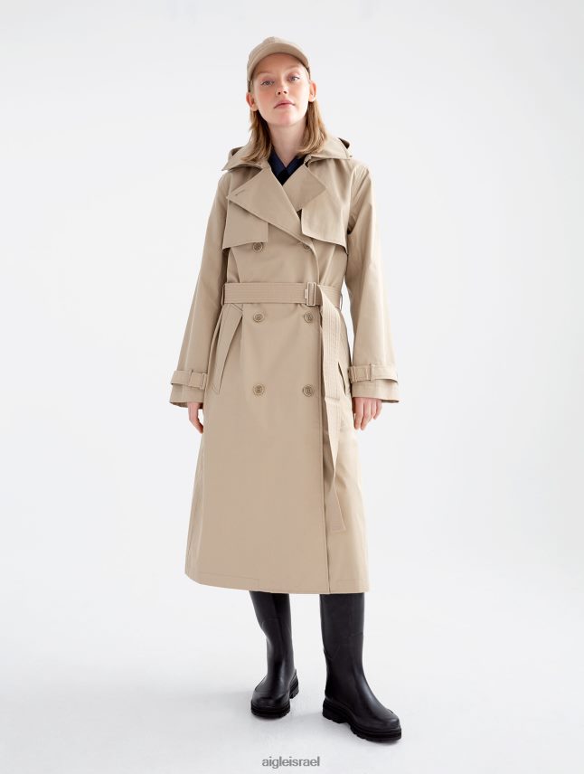 נשים אוסייר Aigle מעיל טרנץ' ארוך mtd בגדים 8V6ZVZ434