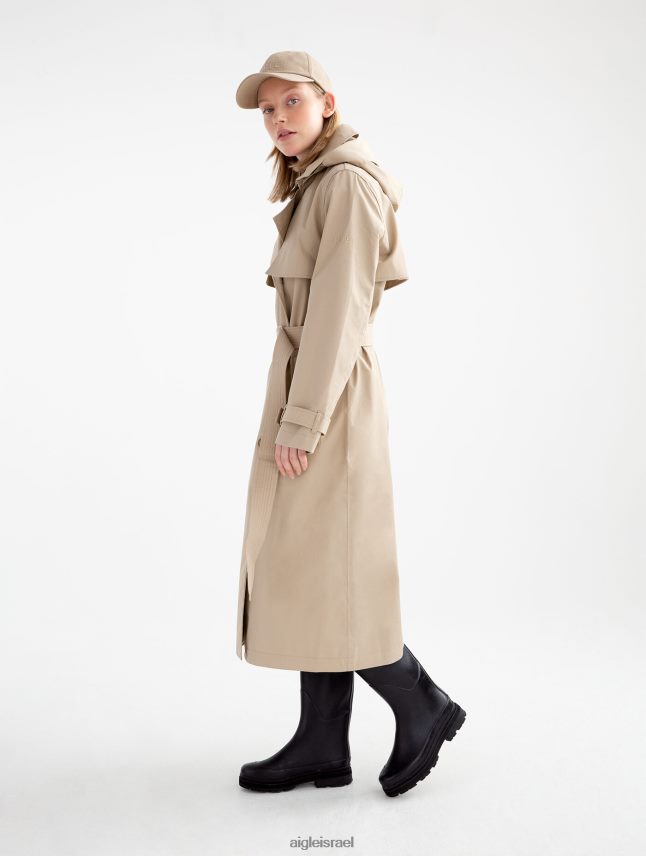 נשים אוסייר Aigle מעיל טרנץ' ארוך mtd בגדים 8V6ZVZ434