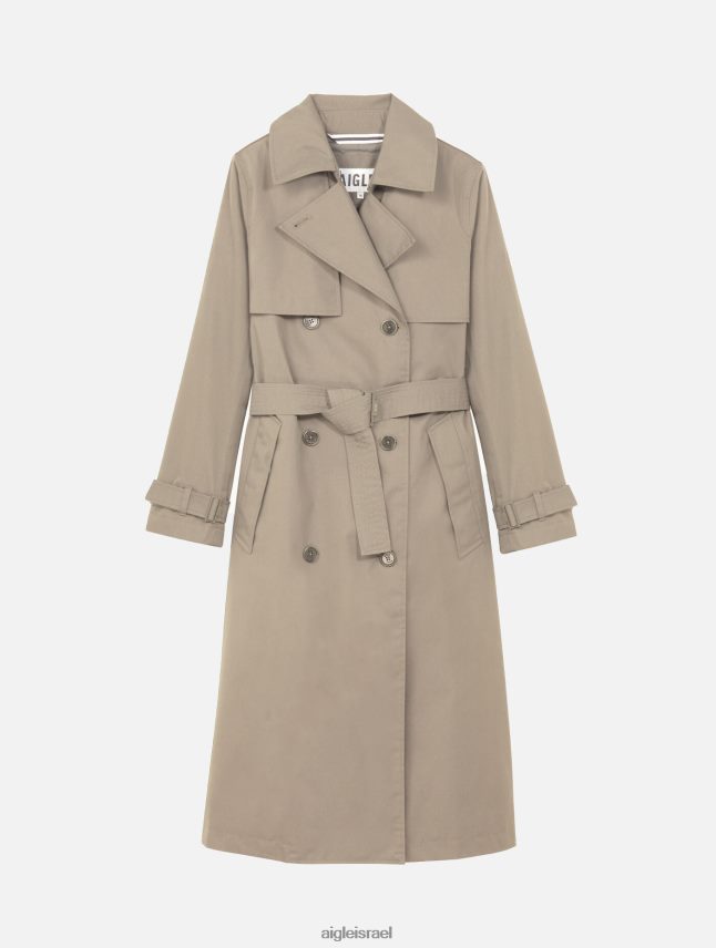 נשים אוסייר Aigle מעיל טרנץ' ארוך mtd בגדים 8V6ZVZ434