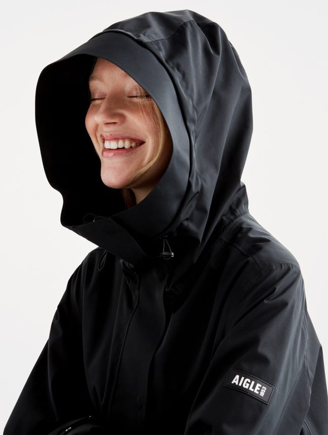 נשים נואר Aigle ארוך mtd פארקה בגדים 8V6ZVZ440