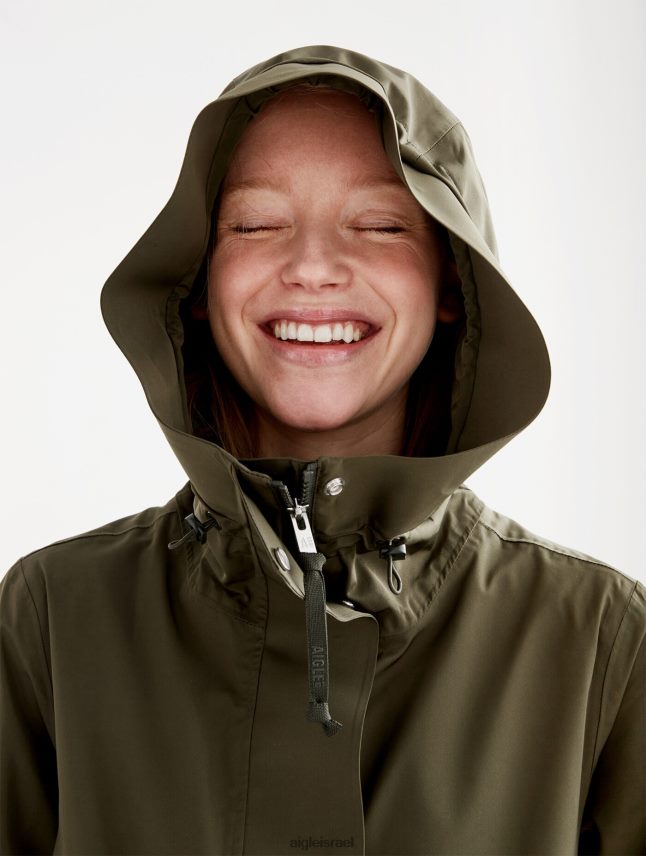 נשים אלג Aigle ארוך mtd פארקה בגדים 8V6ZVZ441