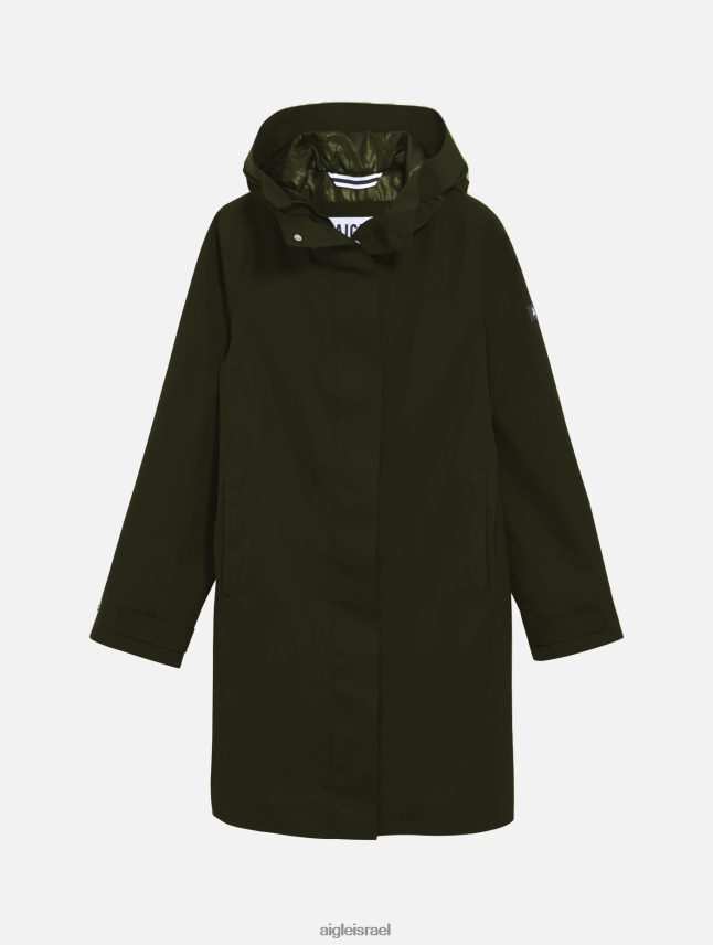 נשים אלג Aigle ארוך mtd פארקה בגדים 8V6ZVZ441