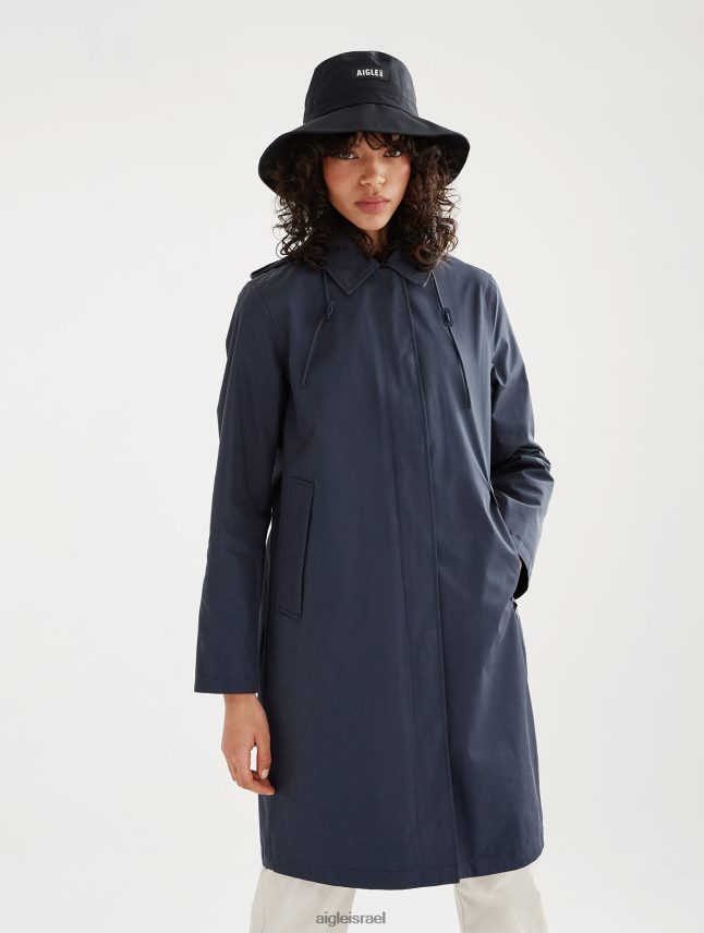 נשים אימפריה Aigle פארקה עם קפוצ'ון ארוך mtd בגדים 8V6ZVZ454