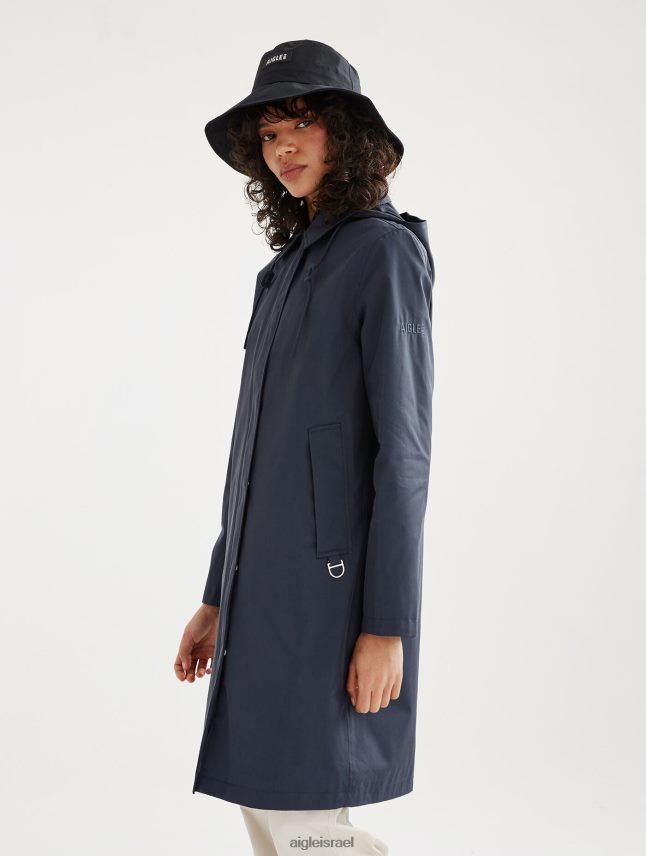 נשים אימפריה Aigle פארקה עם קפוצ'ון ארוך mtd בגדים 8V6ZVZ454